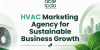 HVAC Marketing Agency for Sustainable Business Growth banner by Able To Do featuring HVAC digital marketing services, SEO, PPC advertising, website development, and lead generation strategies for HVAC companies.